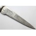 Dagger Knife old wootz steel blade camel bone chip Handle P 382